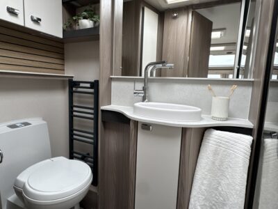 2026 Swift Conqueror 480 caravan washroom